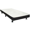 Ver imagem 1 de Cama Auxiliar D28 Solteiro Bordado Nero Black (79x171x11) - Ortobom