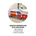 Ver imagem 5 de Cama Infantil Adesivada Divertida Quarto Menino Menina - Solteiro - Trenzinho