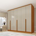 Ver imagem 1 de Guarda Roupa Casal 6 Portas 4 Gavetas Cataguases Tcil