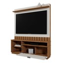 Ver imagem 3 de Estante Home Theater Diamantina Amêndoa/Off White para TV até 60” - Mobler