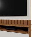 Ver imagem 4 de Estante Home Theater Diamantina Amêndoa/Off White para TV até 60” - Mobler