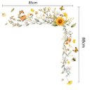 Ver imagem 2 de Adesivo Batente de Porta Floral