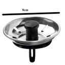 Ver imagem 3 de Cestinha Inox para Válvula Pia 4.1/2 Puxador Preto Padova