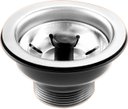 Ver imagem 4 de Cestinha Inox para Válvula Pia 4.1/2 Puxador Preto Padova