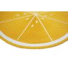 Jogo Lugar Americano Redondo Limão 38cm Feito à mão Sousplat Decoração Mesa Jantar Descanso Prato - 2