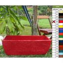 Ver imagem 2 de Kit 3 Vaso Planta 80x30 Jardineira Floreira Polietileno BGPLASTICOS V5 ROSA 022