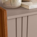 Ver imagem 3 de Rack Bancada Austin 135,7cm Grigio Fosco/cinamomo Mel para Tv até 50” - Mobler