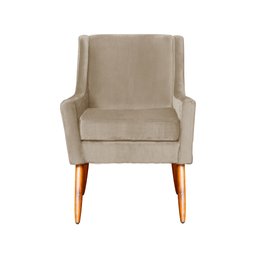 Poltrona Ariane Luxo Suede Capuccino - 3