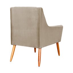 Poltrona Ariane Luxo Suede Capuccino - 4