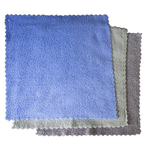 Kit Pano Microfibra Super Soft Flanela Não Risca Jogo com 3 Unidades