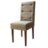 Conjunto 08 Cadeiras para Sala de Jantar Nina Veludo - Amabile Decor:BEGE - 2