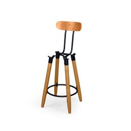 Estrutura Ergonomica para Banquetas com Encosto Pés Palitos R - 1