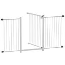 Ver imagem 2 de GRADE PORTÃO PET BEBÊ DIVISOR AMBIENTE 133 a 138 CM BRANCO