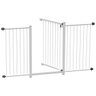 GRADE PORTÃO PET BEBÊ DIVISOR AMBIENTE 133 a 138 CM BRANCO - 2