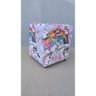 Mini Puff Decorativo Dado Infantil Suede Unicórnios - 4