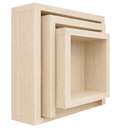 Ver imagem 3 de Nicho para Sala Quarto Livro Prateleira Cubo Estante Bebe - Amarelo