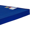 Ver imagem 4 de Colchão Solteiro Espuma D23 Hospitalar Impermeável Cristal Napa Azul (78x188x12) - Polar