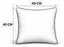 Ver imagem 7 de Sofá e Puff Orgânico Virginia 200cm Sala Suede: Azul-Royal