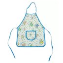 Ver imagem 1 de Avental Infantil de Napa - Varias Estampas - AZUL-CINZA - Criança - 35cm x 45cm - Panami