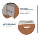 Ver imagem 4 de Balcão 2 Gavetões 80cm sem Tampo Arizona CabeCasa MadeiraOriginals