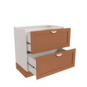 Ver imagem 6 de Balcão 2 Gavetões 80cm sem Tampo Arizona CabeCasa MadeiraOriginals