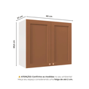 Ver imagem 4 de Aéreo 2 Portas 80cm Arizona CabeCasa MadeiraOriginals