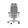 Cadeira de Escritório Elements Joplin Branco/cinza - 3