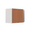 Ver imagem 5 de Aéreo de Canto Oblíquo Planejado Arizona CabeCasa MadeiraOriginals Laranja/Branco/Terracota