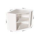 Ver imagem 3 de Aéreo de Canto Oblíquo Planejado Arizona CabeCasa MadeiraOriginals Laranja/Branco/Terracota