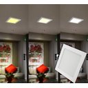 Ver imagem 3 de Painel Plafon Embutir Led Slim 20x20 18w Quadrado 4000k Branco Neutro
