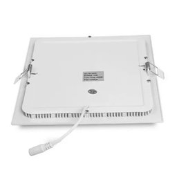 Painel Plafon Embutir Led Slim 20x20 18w Quadrado 4000k Branco Neutro - 5