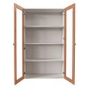 Ver imagem 3 de Armário Aéreo 2 Portas 135cm com Portas de Vidro Arizona CabeCasa MadeiraOriginals