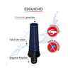 Esguicho para Engate Rápido de Mangueira Cor Azul Durín - 2