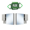 Ver imagem 7 de Armário Espelheira para Banheiro com 2 Portas e Nichos