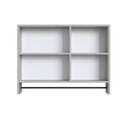 Ver imagem 6 de Armário Espelheira para Banheiro com 1 Porta 1 Toalheiro e Nichos