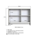 Ver imagem 7 de Armário Espelheira para Banheiro com 1 Porta 1 Toalheiro e Nichos