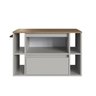 Gabinete de Banheiro Suspenso 80cm com 4 Nichos 1 Toalheiro 1 Porta 1 Gaveta Bh8010 - 6