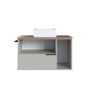 Ver imagem 6 de Gabinete de Banheiro Suspenso 80cm com 1 Toalheiro 2 Portas e 1 Gaveta BH8020 com Cuba Bege/Mel/Arenas