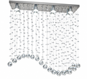Ver imagem 4 de Lustre Plafon de Teto para Sala de Janta Estar Retangular:70