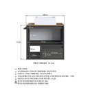 Ver imagem 7 de Gabinete de Banheiro Suspenso 60cm com 1 Nicho 1 Toalheiro 1 Porta e 1 Gaveta com Cuba