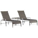 Ver imagem 7 de 4 Cadeiras + 2 Mesa + 2 Espreguiçadeiras + 1 Chaise Trama Capuccino