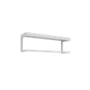 Ver imagem 2 de Toalheiro para Banheiro Estilo Industrial Aço Várias Cores New01: Branco com Branco