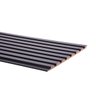 Painel Ripado Frieze Preto 2750 X 455 X 9mm - 3