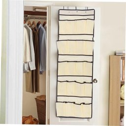 Sapateira Porta e Parede Organizador Vertical Gigante 20 Divisorias Capacidade 10 Pares Dobravel - 8