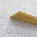 Ver imagem 4 de Kit 2 Prateleiras Porta Quadros 80 x 10cm Freijó Suporte Invisível