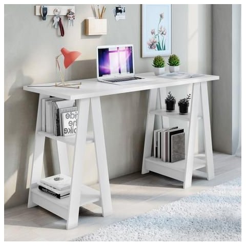 Escrivaninha Jcm Vigor Branco Jcm Movelaria