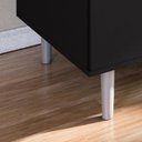 Ver imagem 3 de Balcão para Cooktop 1,20m 5 Bocas 2 Portas e 3 Gavetas Turim Preto