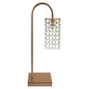 Ver imagem 3 de Kit 2 Abajur Clearcrillic Cristal Acrílico Quadrado NewCobre