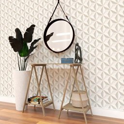 Cavalete P/ Studio + Tábua Madeira 100cm Versátil Decoração - 3