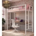 Ver imagem 5 de Beliche Suspenso de Solteiro em Ferro Jolie